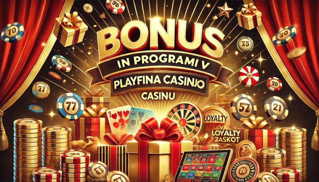 Bonusi in programi zvestobe v Playfina Casinoju