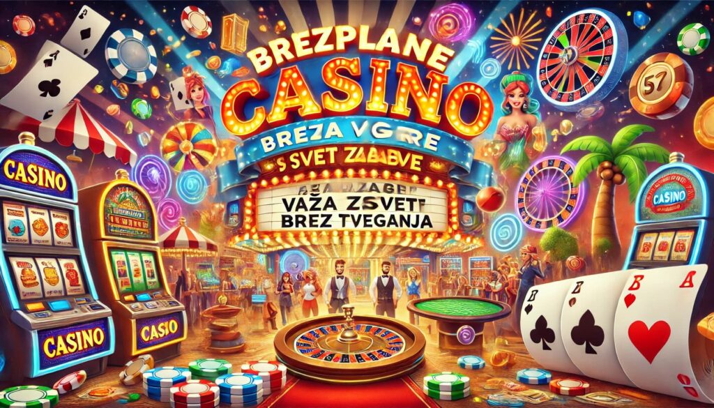 Brezplačne Igre Casino Vaša Vstopnica v Svet Zabave Brez Tveganja