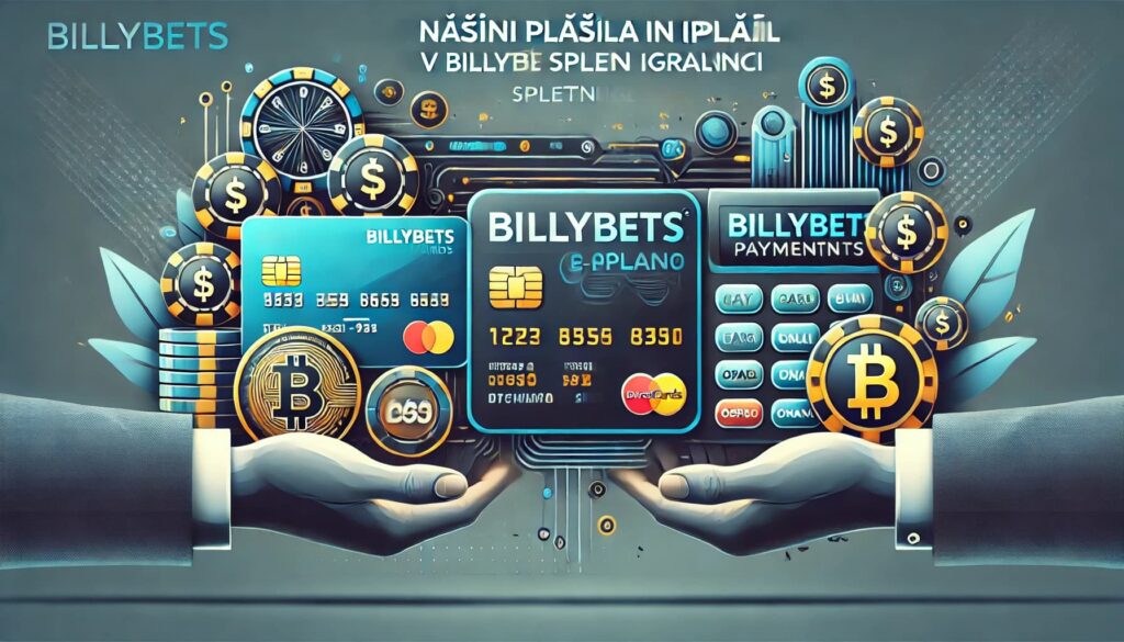 Načini plačila in izplačil v Billybets spletni igralnici