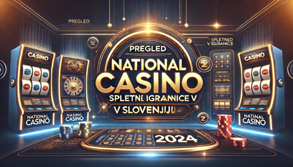 Pregled National casino spletne igralnice v Sloveniji 2024